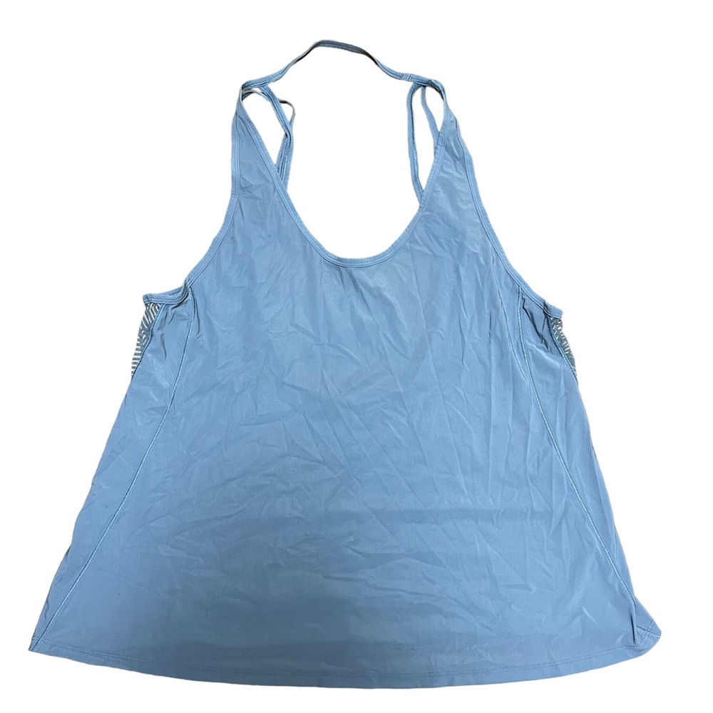 Lululemon Athletica Cool To Street Tank Blue Denim Size 8 - Picture 5 of 10
